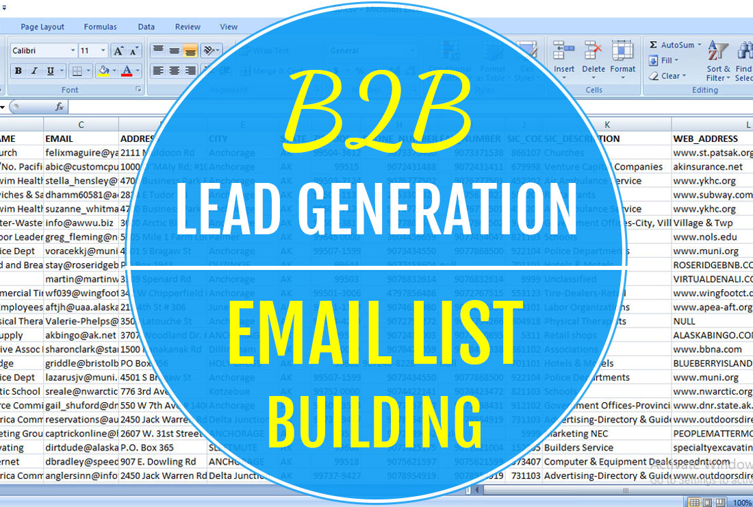 B2B Lead Generation Services | Email List Building Services