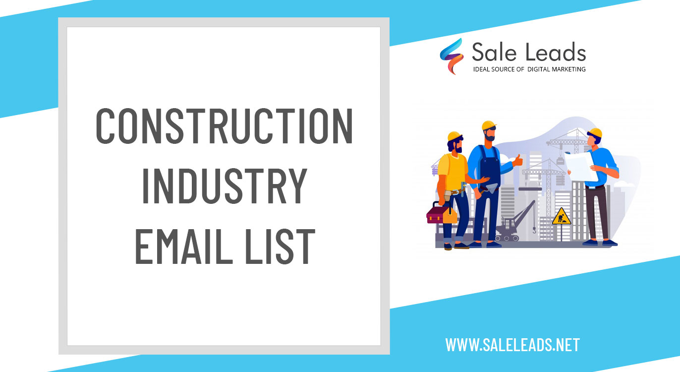 Construction industry email list