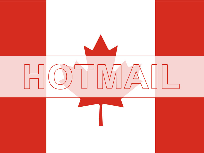 Canada Hotmail Email List