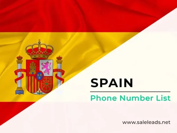 Spain Phone Number List
