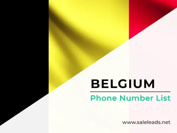 Belgium Phone Number List