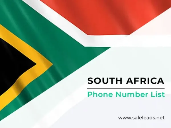 South Africa Phone Number List