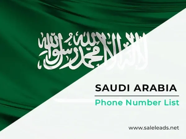 Saudi Arabia Phone Number List