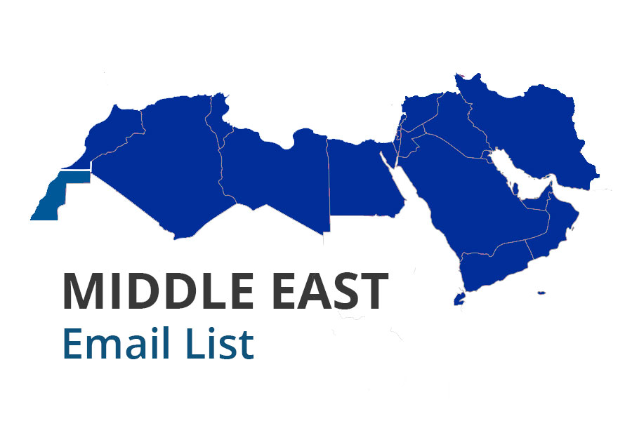 Middle East Consumer Email Lists