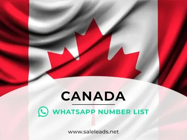Canada WhatsApp Number List